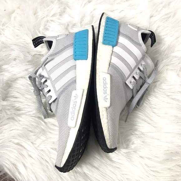 Adidas NMD XR1 Cyan size 9 with Box - Picture 6 of 7